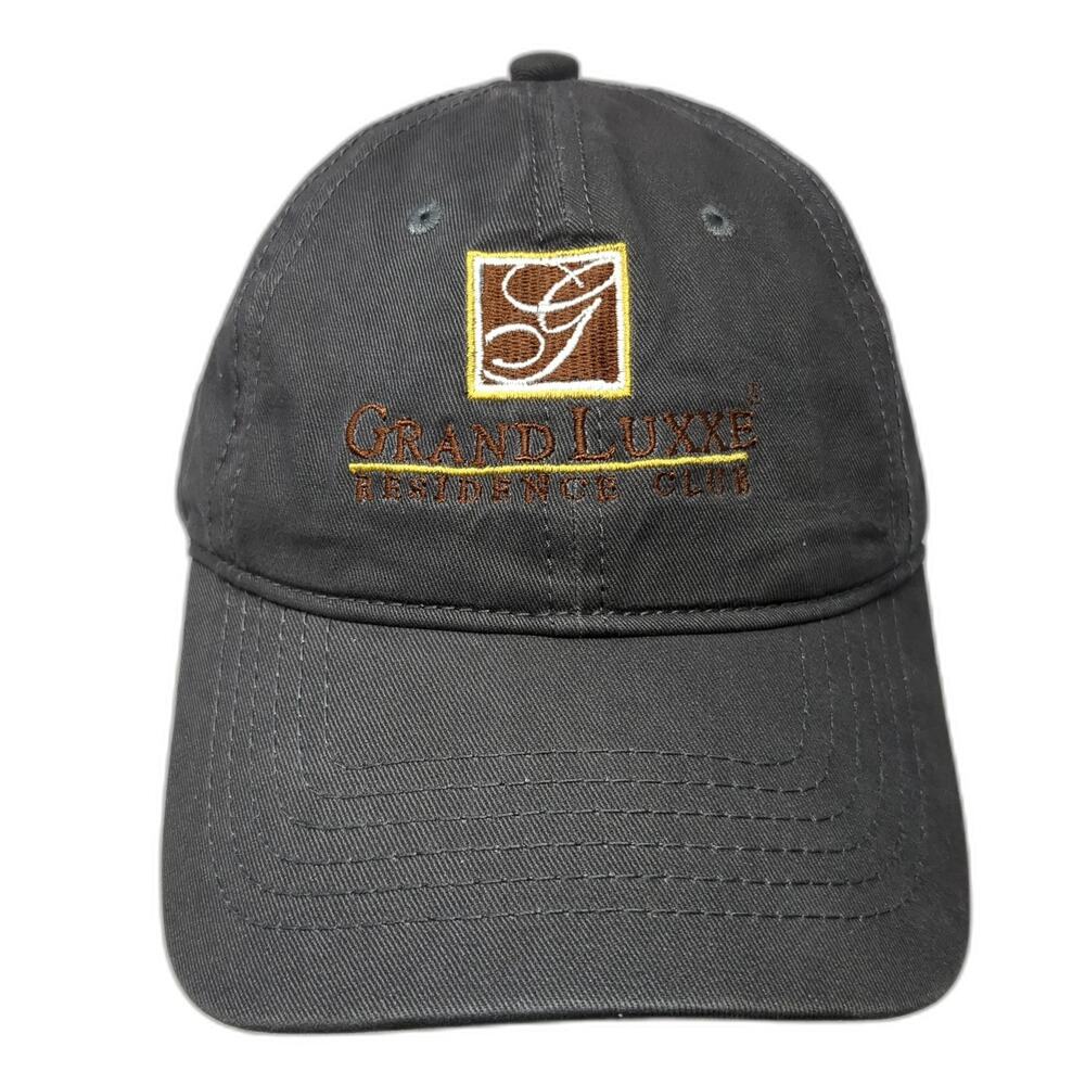Grand Luxxe Residence Club Slideback Baseball Cap Gray One Size Explosion Caps